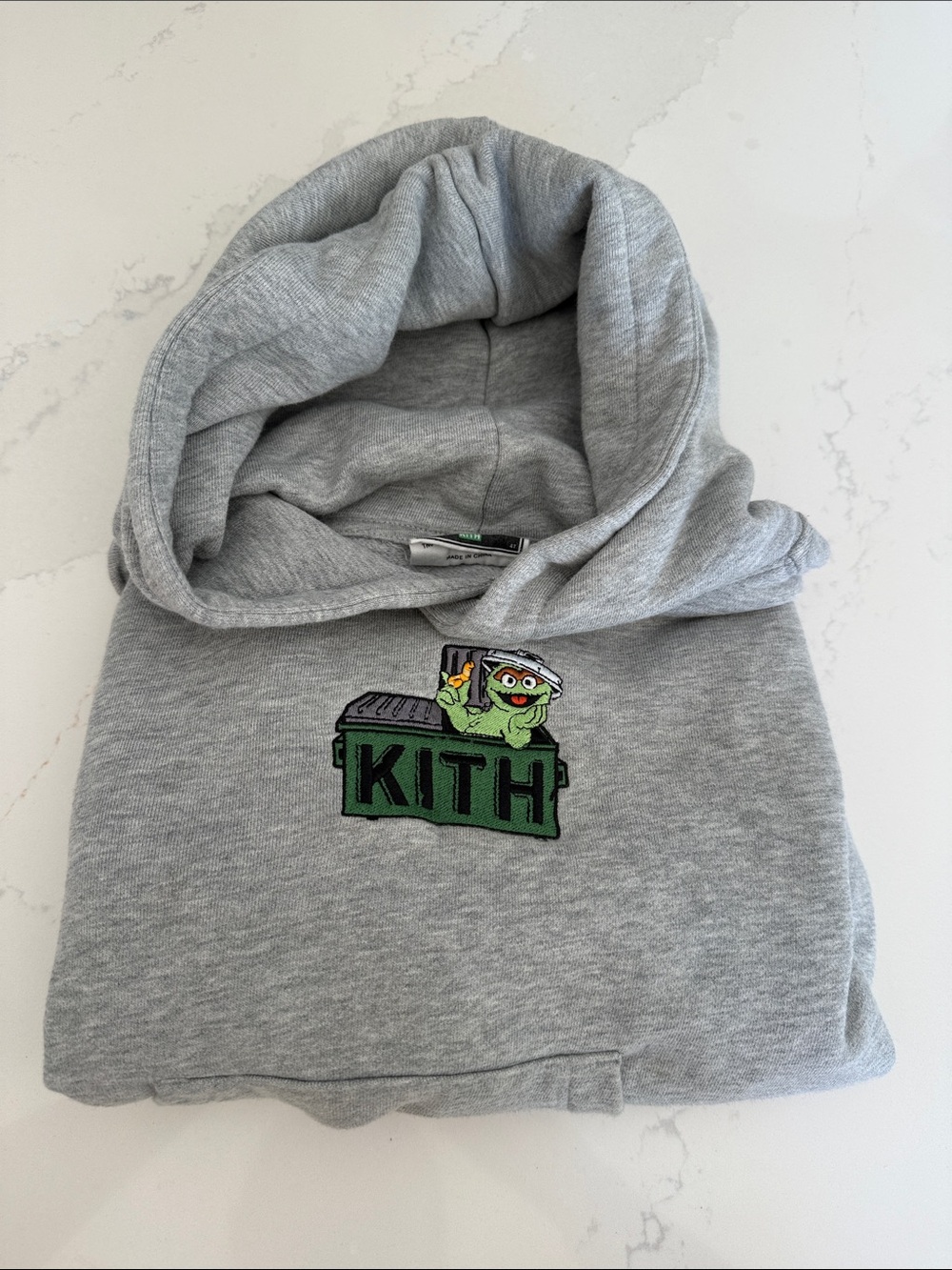 Kith x Sesame Street Kids Oscar Hoodie 4T